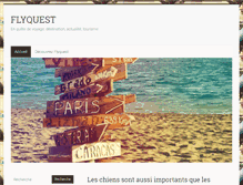Tablet Screenshot of flyquest.fr